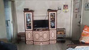 Living Room in 1 BHK Apartment at Sterling Avenue, Dahisar West – for Sale