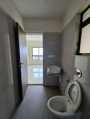 Bathroom in 3 BHK Apartment at Lotus Sky Garden, Malad West – for Rent