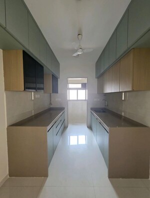 Kitchen in 3 BHK Apartment at Lotus Sky Garden, Malad West – for Rent