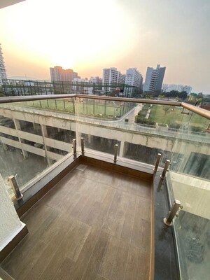Balcony in 2 BHK Apartment at Pharande Puneville, Punawale – for Rent