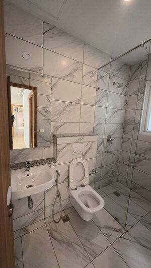 Bathroom in 3 BHK Apartment at Conscient Hines Elevate, Sector 59 – for Rent