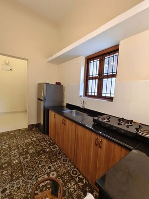 Kitchen in 1 BHK Apartment at Porvorim – for Rent