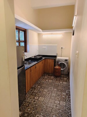 Kitchen in 1 BHK Apartment at Porvorim – for Rent