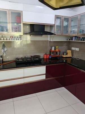 Kitchen in 2 BHK Apartment at Paranjape Blue Ridge, Hinjewadi – for Rent