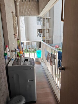 Balcony in 2 BHK Apartment at Paranjape Blue Ridge, Hinjewadi – for Rent