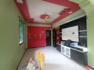 Bedroom in 1 BHK Apartment at Datta Pratik CHS, Kalwa – for Sale