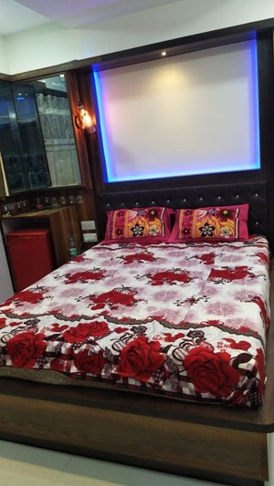 Bedroom in 1 BHK Apartment at Datta Pratik CHS, Kalwa – for Sale