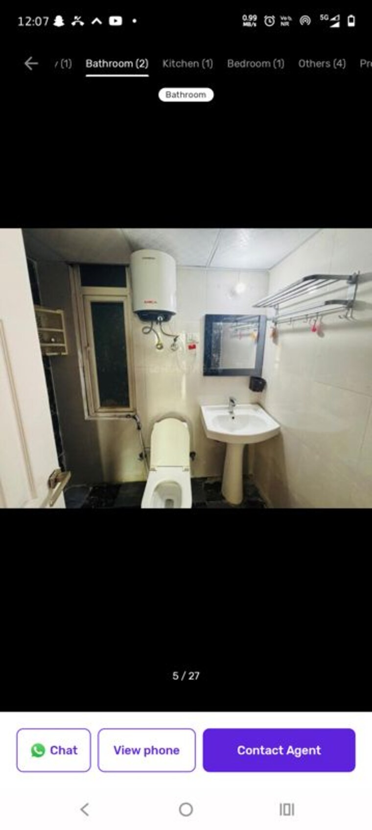 Bathroom, migsun-twiinz 2 Bedroom 845 Sq.Ft. Apartment In Eta Ii Greater Noida Greater Noida 10419850