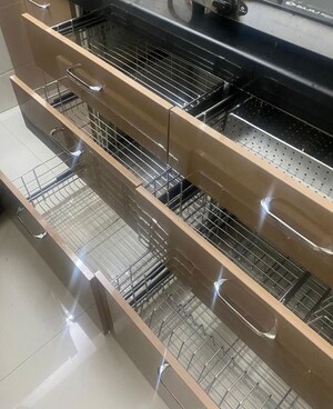 Kitchen in 1 BHK Apartment at Viva Mhatre Mansion, Dadar West – for Rent