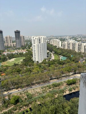 3 BHK Apartment – Exterior View View at AWHO Twin Towers PH4, Omega I Greater Noida - for Rent