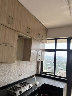 Kitchen in 3 BHK Apartment at AWHO Twin Towers PH4, Omega I Greater Noida – for Rent