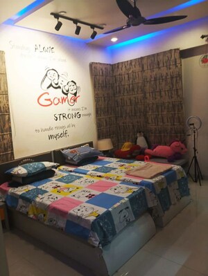 Bedroom in 3 BHK Apartment at Pharande Puneville, Punawale – for Rent