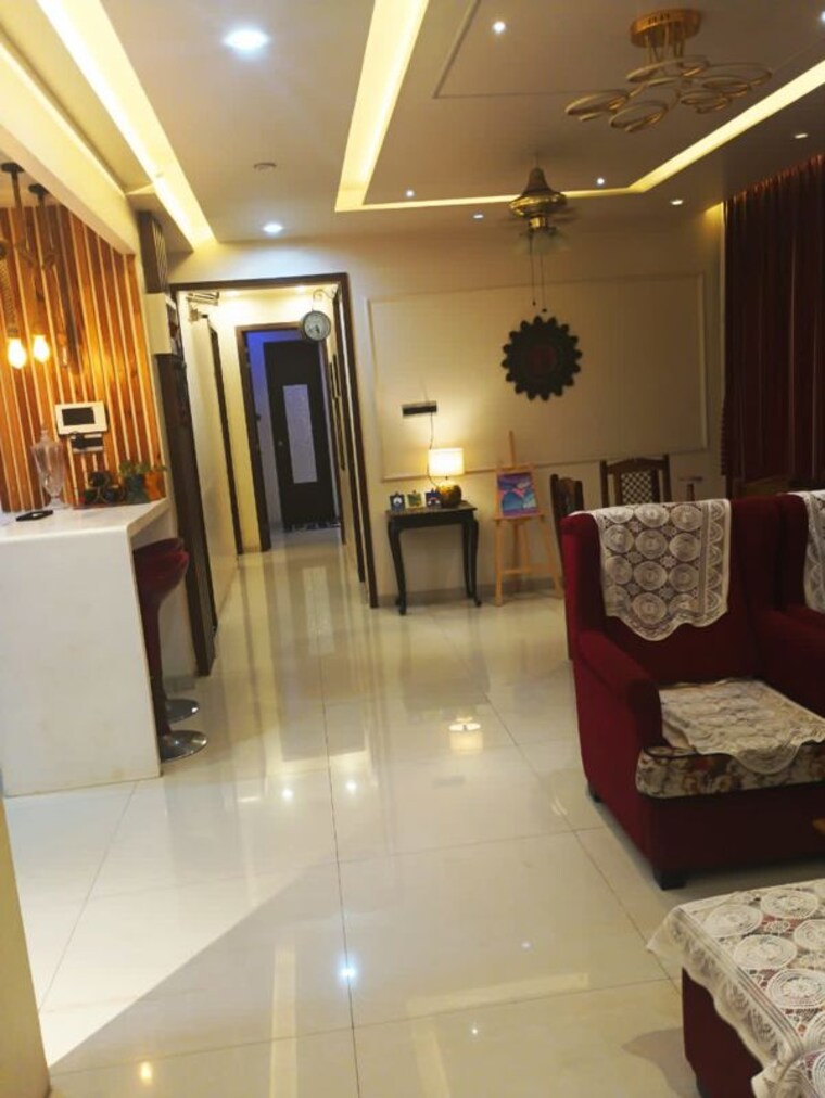 Living Room, pharande-puneville 3 Bedroom 1350 Sq.Ft. Apartment In Punawale Pune 10419855