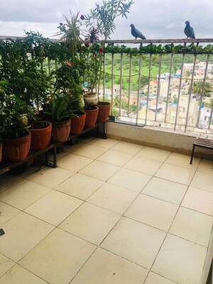 Balcony in 3 BHK Apartment at Goel Ganga Panama , Pimple Nilakh – for Rent