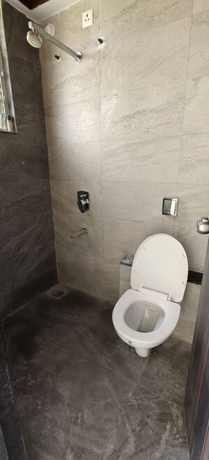 Bathroom in  Office Space at AG Icon, Pimple Nilakh – for Rent