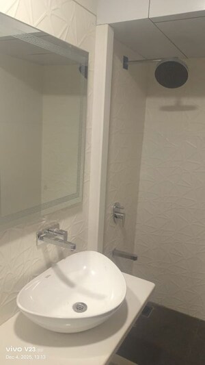 Bathroom in 1 BHK Apartment at Romell Orbis, Andheri East – for Sale