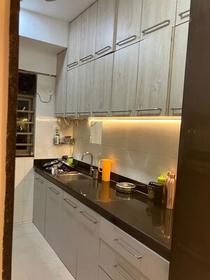 Kitchen in 1 BHK Apartment at Sheth Vasant Blossom, Marol – for Rent