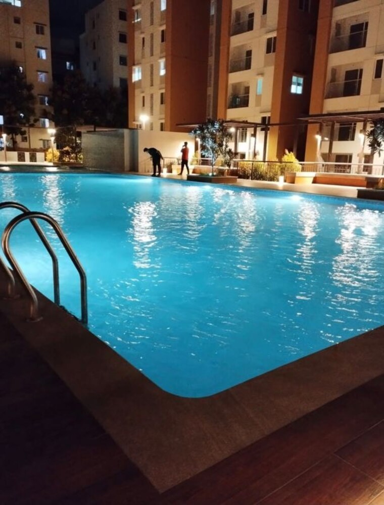 Swimming Pool, salarpuria-sattva-exotic 3 Bedroom 1650 Sq.Ft. Apartment In Kogilu Bangalore 10419958