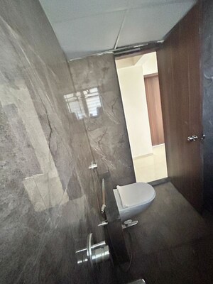 Bathroom in 3 BHK Apartment at Mantra Monarch, Balewadi – for Rent