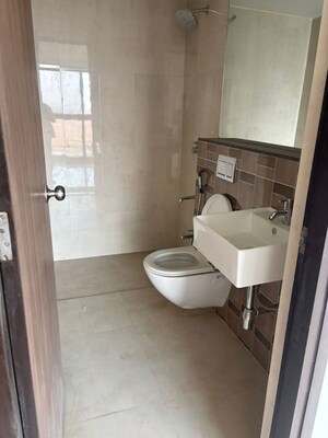 Bathroom in 2 BHK Apartment at Lodha Splendora, Ghodbunder Road – for Rent