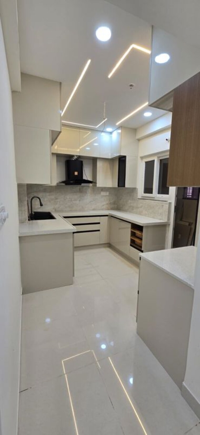 Kitchen, rnp-1 3 Bedroom 1600 Sq.Ft. Apartment In Kondapur Hyderabad 10419976