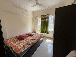Bedroom in 2 BHK Apartment at G K Jarvari, Pimple Saudagar – for Rent