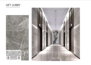 Building Lobby in  Office Space at Crescent Western Trade Center, Oshiwara – for Sale