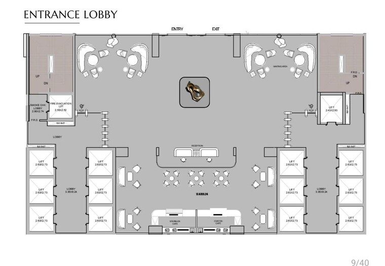 Floor Plan, crescent-western-trade-center Commercial Office Space 460 Sq.Ft. In Oshiwara Mumbai 10420020