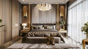 Attached Bathroom in 3 BHK Apartment at Embassy Citadel, Worli – for Sale
