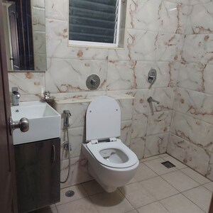 Bathroom in 3 BHK Apartment at SJR Primecorp Parkway Homes, Sarjapur Road – for Rent