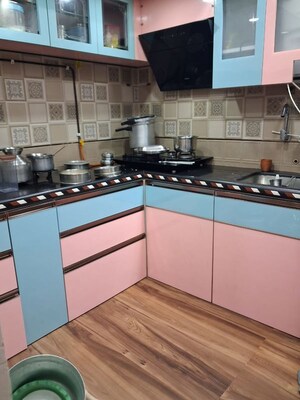 Kitchen in 1 BHK Apartment at Shree Shivshakti Darshan CHS, Dombivli East – for Rent