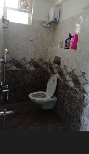 Bathroom in 2 BHK Apartment at Whitestone Veroso, Whitefield – for Rent
