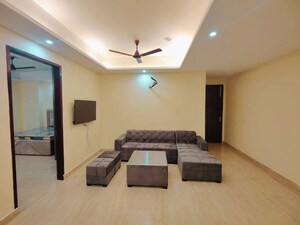 Living Room in 2 BHK Apartment at Saket – for Rent