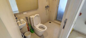Bathroom in Studio Apartment at Hiranandani Estate Solitaire C, Ghodbunder Road – for Rent