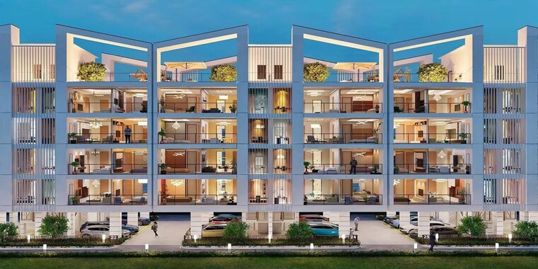 Exterior View, signature-global-daxin-vistas 3 Bedroom 1850 Sq.Ft. Apartment In Bhondsi Gurgaon 10371726