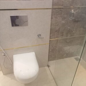 Bathroom in 1 BHK Apartment at Omaxe Heights, Sector 86 – for Rent