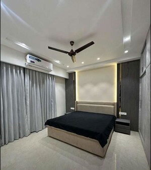 Bedroom in 3 BHK Apartment at Maya Green Lotus Utsav, International Airport Road – for Rent