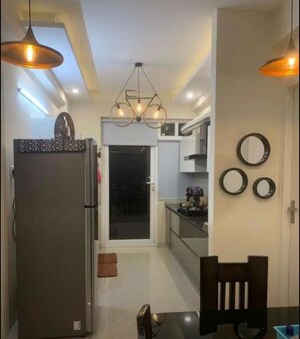Dining area in 3 BHK Apartment at Skylar Homes, Patiala Road – for Rent
