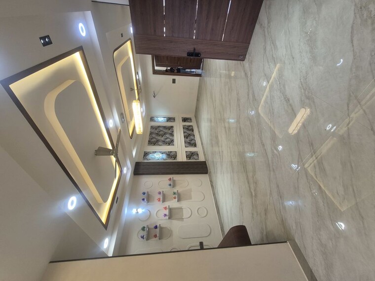 Living Room, bptp-district-3 3 Bedroom 180 Sq.Yd. Builder Floor In Sector 85 Faridabad 10420286