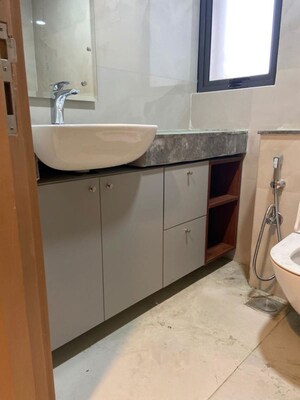 Bathroom in 3 BHK Apartment at M3M Heights, Sector 65 – for Rent
