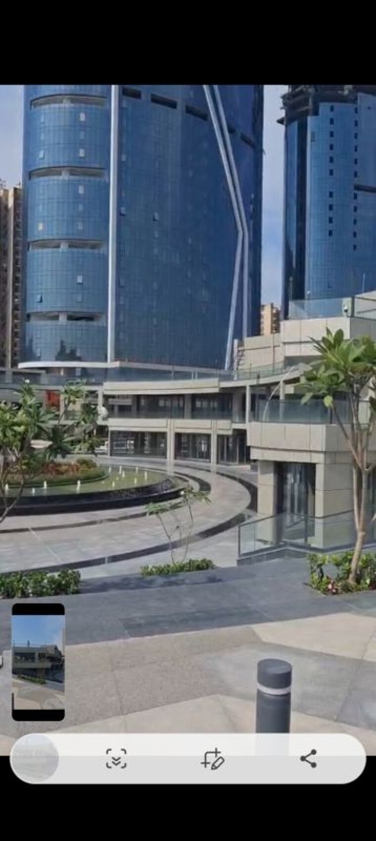 Balcony, bhutani-grandthum Studio 600 Sq.Ft. Apartment In Tech Zone 4 Greater Noida Greater Noida 10420421