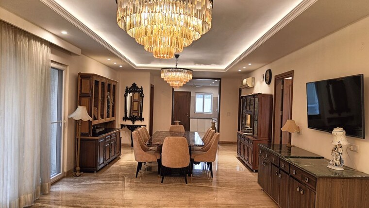 Living Room, north mullanpur 5 Bedroom 3690 Sq.Ft. Builder Floor In North Mullanpur Chandigarh 10420415