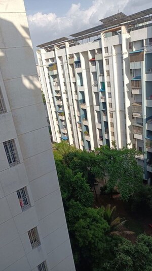 Balcony in 2.5 BHK Apartment at Runwal Seagull, Hadapsar – for Rent