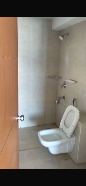 Bathroom in 3 BHK Apartment at Manbhum Around The Grove, Financial District – for Rent