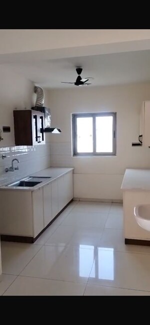 Kitchen in 3 BHK Apartment at Manbhum Around The Grove, Financial District – for Rent