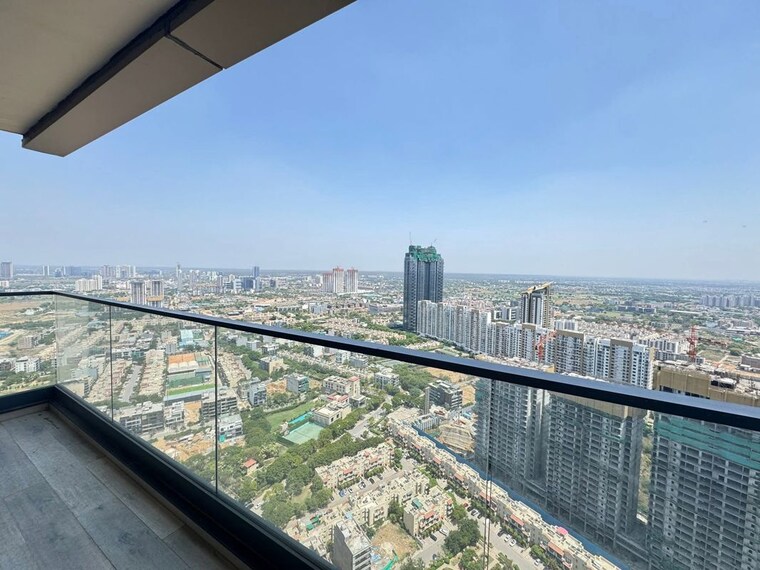 Balcony, m3m-heights 3 Bedroom 1828 Sq.Ft. Apartment In Sector 65 Gurgaon 10420454