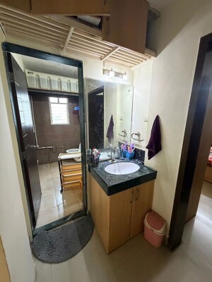 Washroom in 2 BHK Apartment at Sai Shree CHS Ltd, Pimple Saudagar – for Sale
