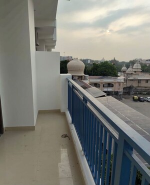 Balcony in 1 BHK Apartment at Palm Residency Chhatarpur, Chattarpur – for Rent