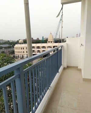 Balcony in 1 BHK Apartment at Palm Residency Chhatarpur, Chattarpur – for Rent