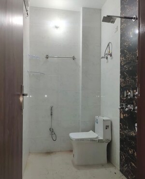 Bathroom in 1 BHK Apartment at Palm Residency Chhatarpur, Chattarpur – for Rent